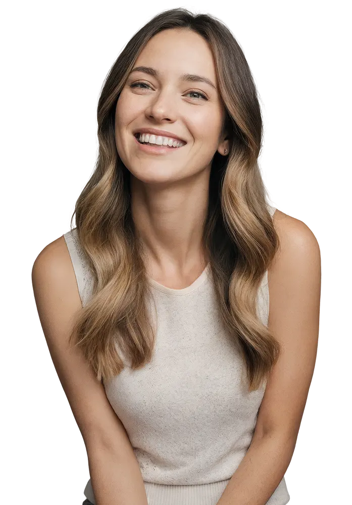 smiling young woman