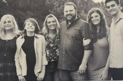 Dr. Martin and his family