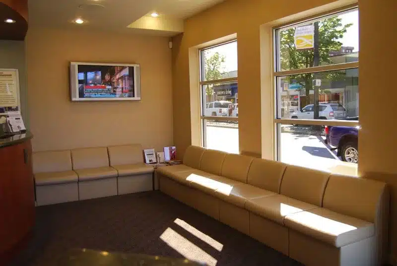 Front lobby area of Coast Dental Centre