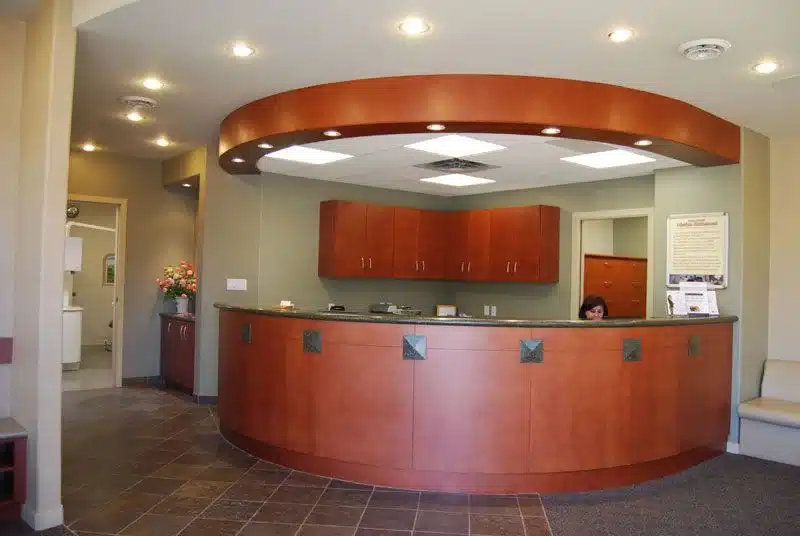 Front lobby area of Coast Dental Centre