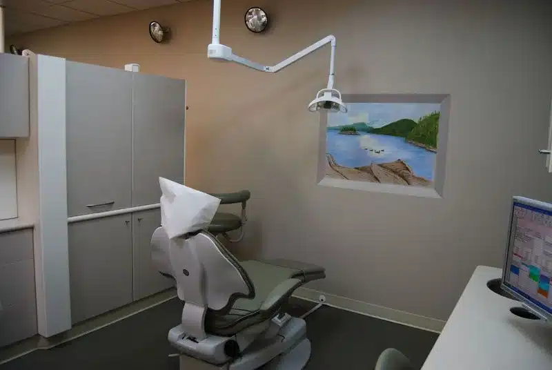 Exam room of Coast Dental Centre