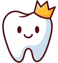 Crowned tooth